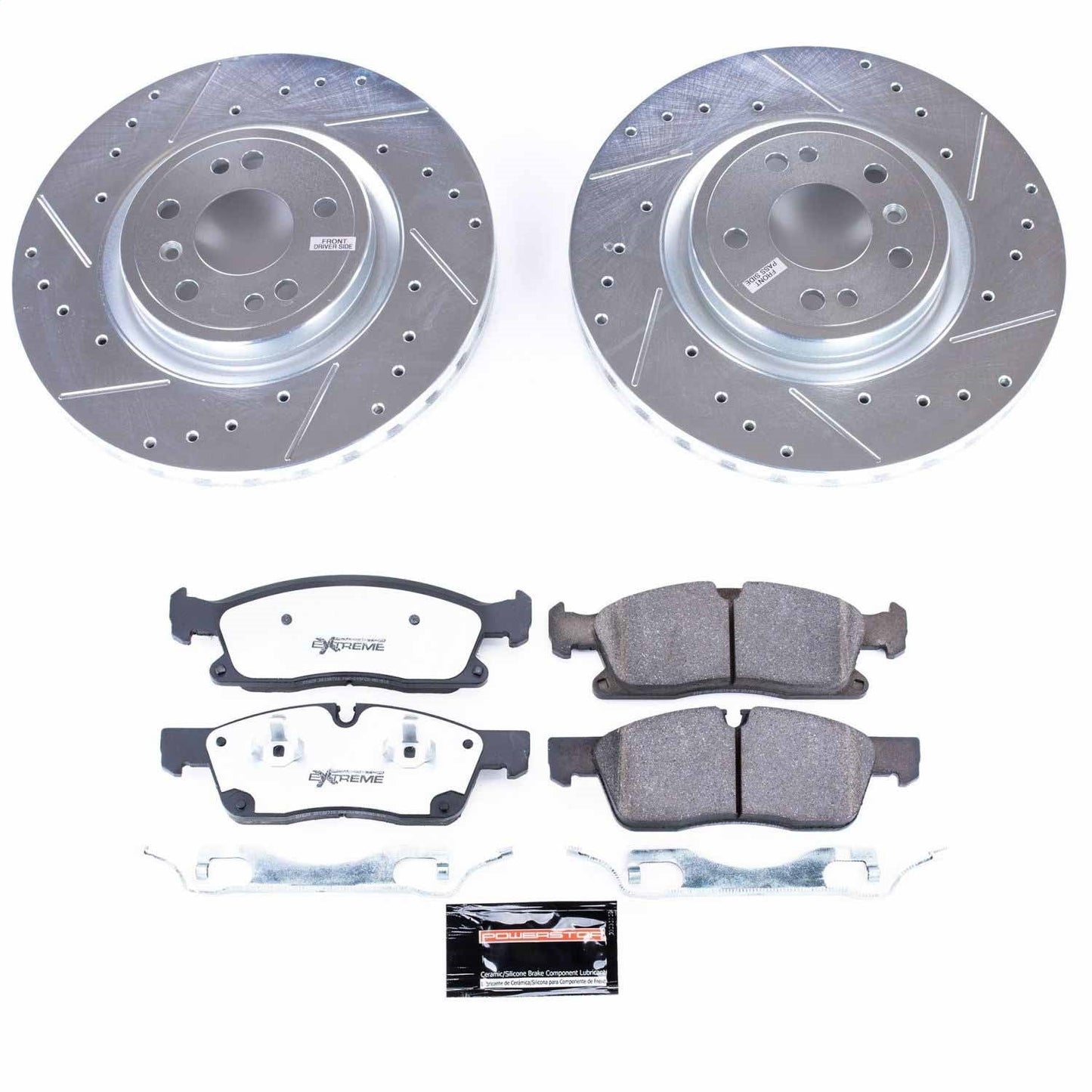 PowerStop Front Z36 Truck & Tow Brake Kit | Mercedes-Benz GLE350 (18) (K8114-36)