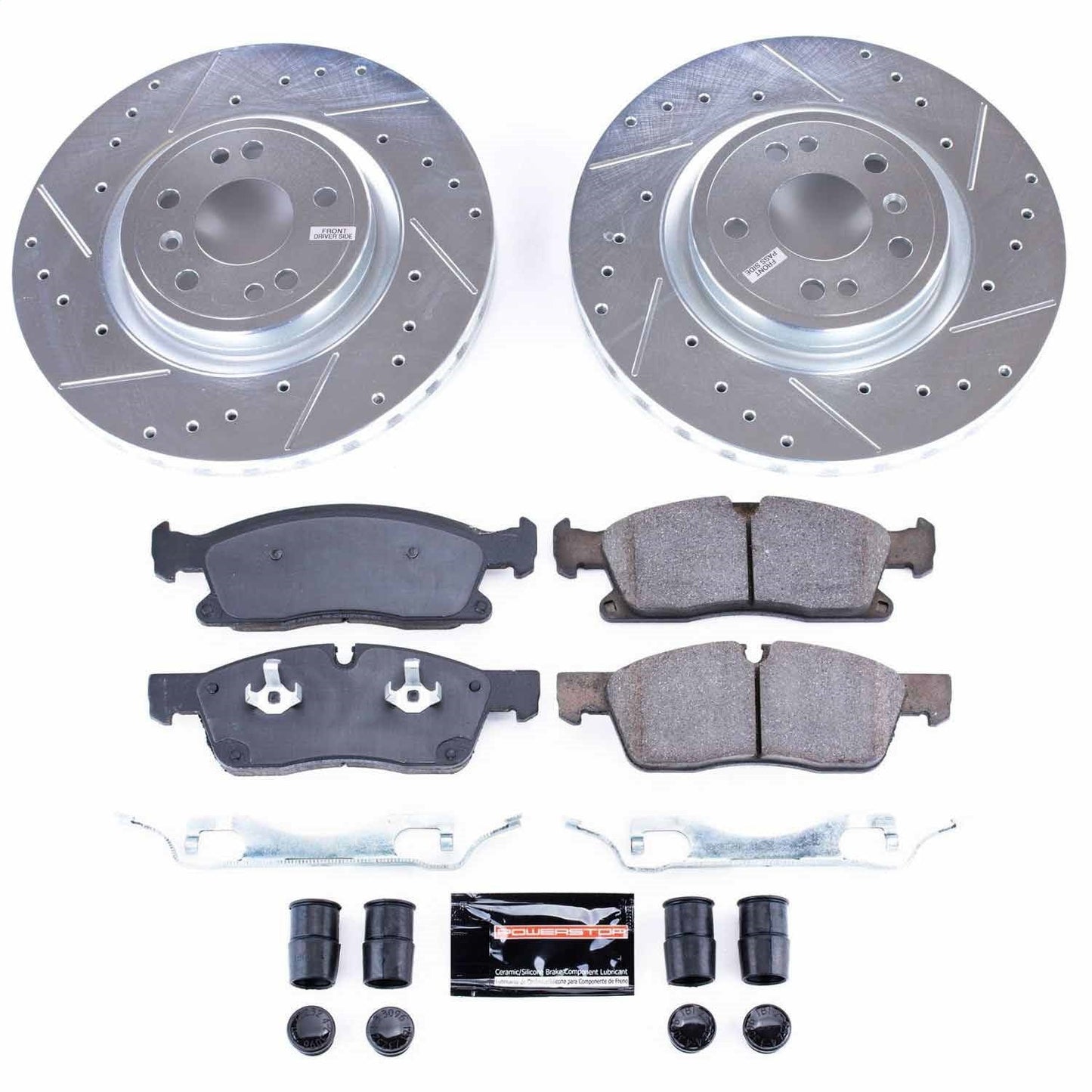 PowerStop Z23 Evolution Sport Front Brake Kit | Mercedes-Benz GLE350 (18) (K8114)