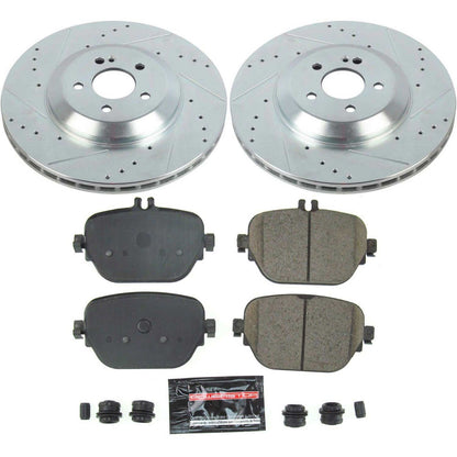 PowerStop Rear Z23 Evolution Sport Brake Kit | Mercedes-Benz E43 AMG (17-18) (K8153)