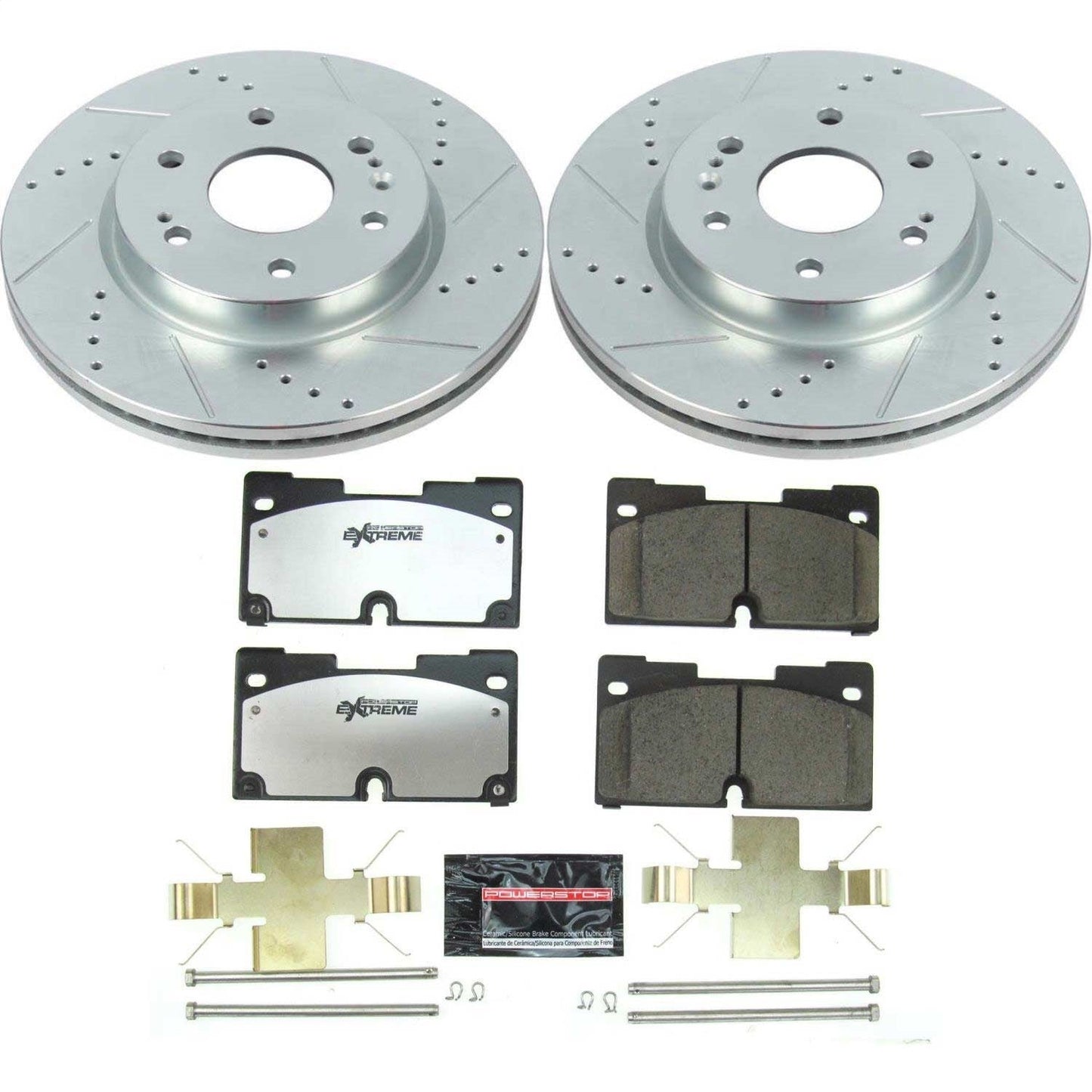 PowerStop Front Z36 Truck & Tow Brake Kit | Chevrolet Silverado 1500 (19) (K8172-36)