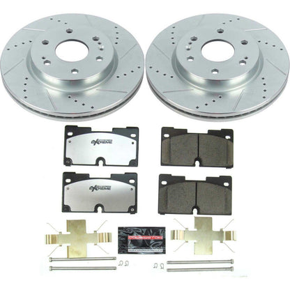 PowerStop Front Z36 Truck & Tow Brake Kit | Chevrolet Silverado 1500 (19) (K8172-36)