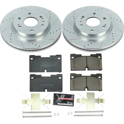 PowerStop Z23 Evolution Sport Front Brake Kit | GM 1500 (2019) (K8172)