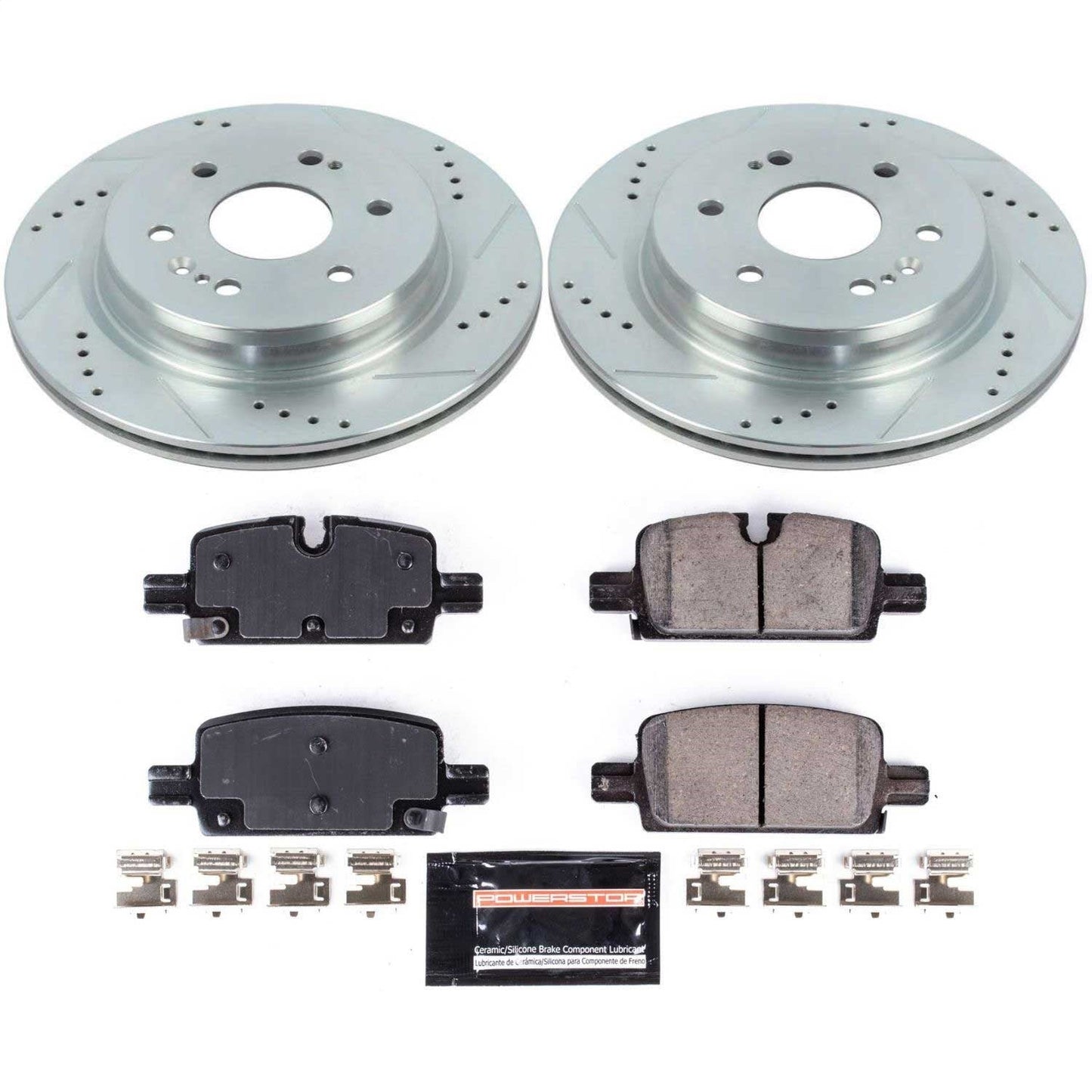 PowerStop Z23 Evolution Sport Rear Brake Kit | GM 1500 (2019) (K8173)