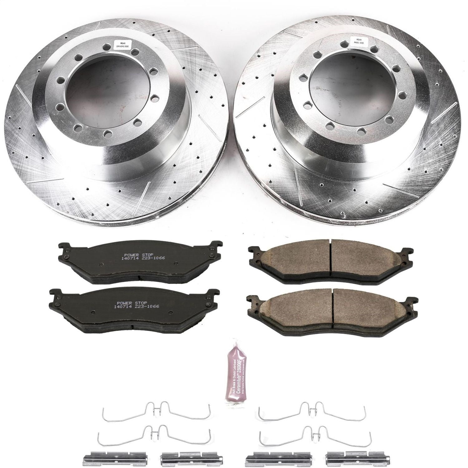 PowerStop Front Z23 Evolution Brake Kit | Ford F59 (15-20) (K8179)