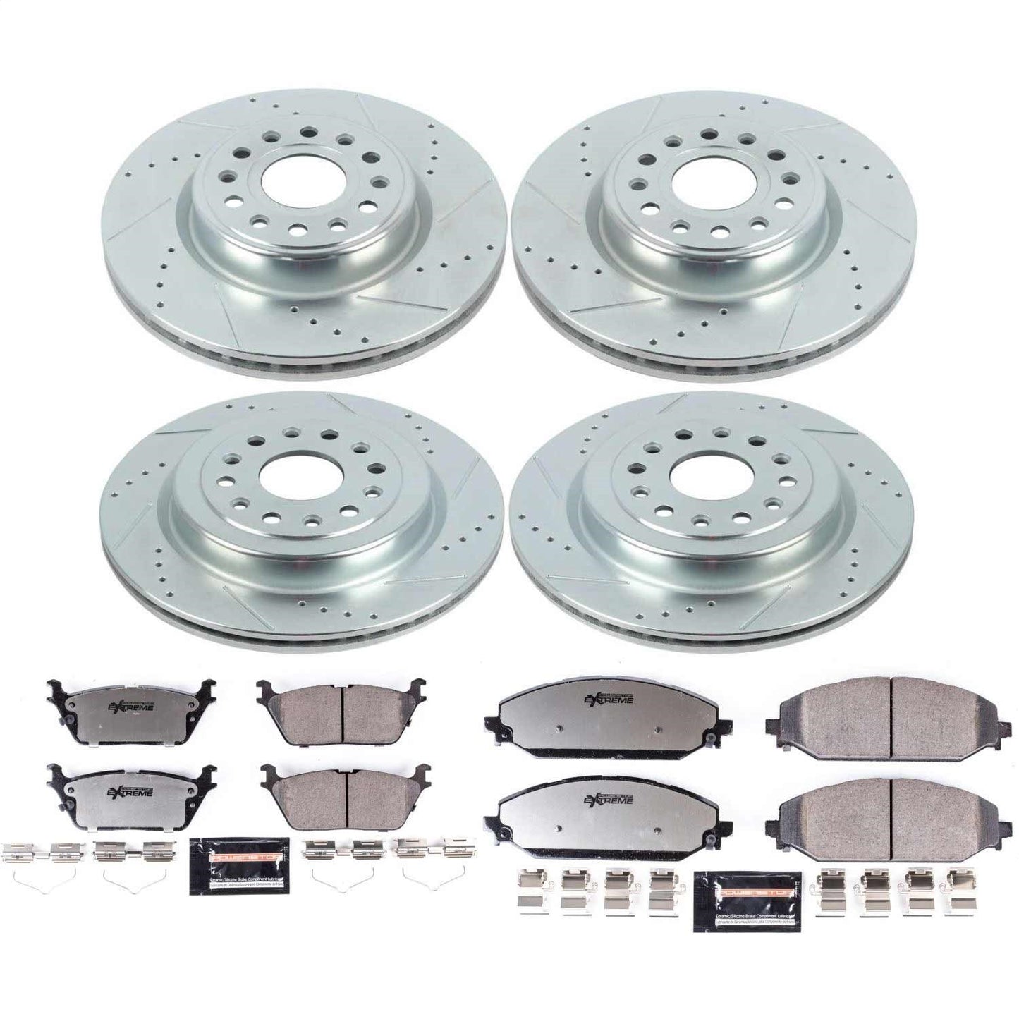 PowerStop Front & Rear Z36 Truck & Tow Brake Kit | Ram 1500 (19) (K8182-36)