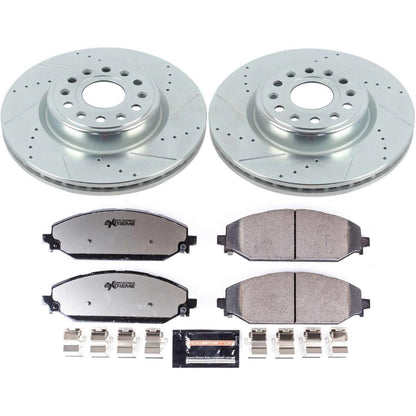 PowerStop Front Z36 Truck & Tow Brake Kit | Ram 1500 (19) (K8183-36)