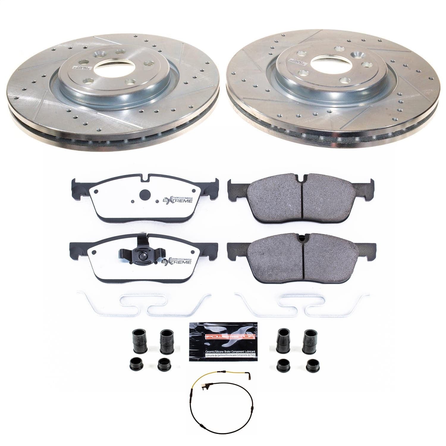 PowerStop Front Z36 Truck & Tow Brake Kit | Land Rover Range Rover Velar (18-20) (K8205-36)