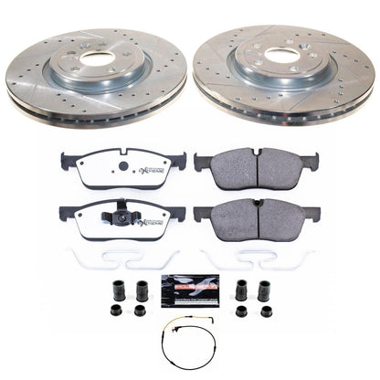 PowerStop Front Z36 Truck & Tow Brake Kit | Land Rover Range Rover Velar (18-20) (K8205-36)