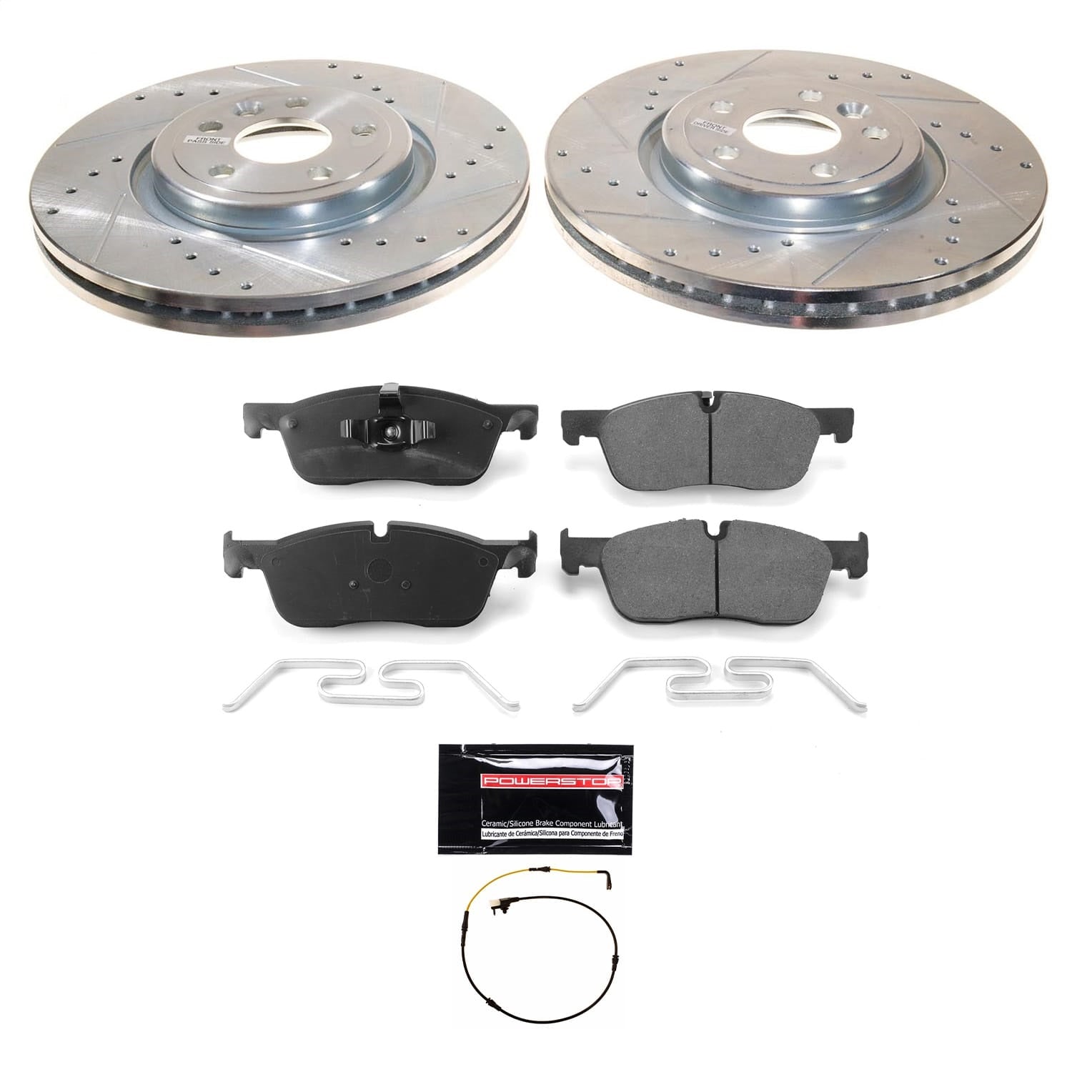 PowerStop Z23 Evolution Front Brake Kit | Land Rover Range Rover Velar (18-20) (K8205)