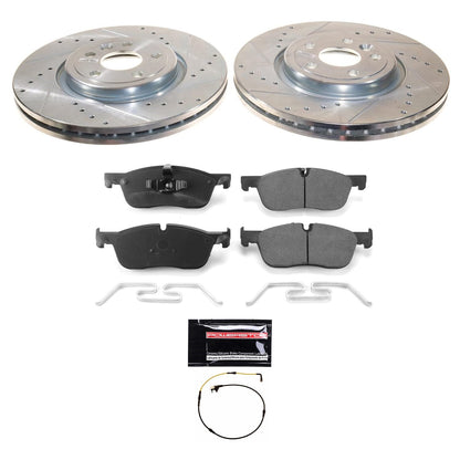PowerStop Z23 Evolution Front Brake Kit | Land Rover Range Rover Velar (18-20) (K8205)