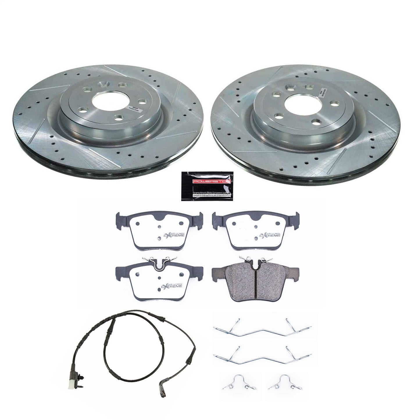 PowerStop Rear Z36 Truck & Tow Brake Kit | Land Rover Range Rover Velar (18-20) (K8208-36)