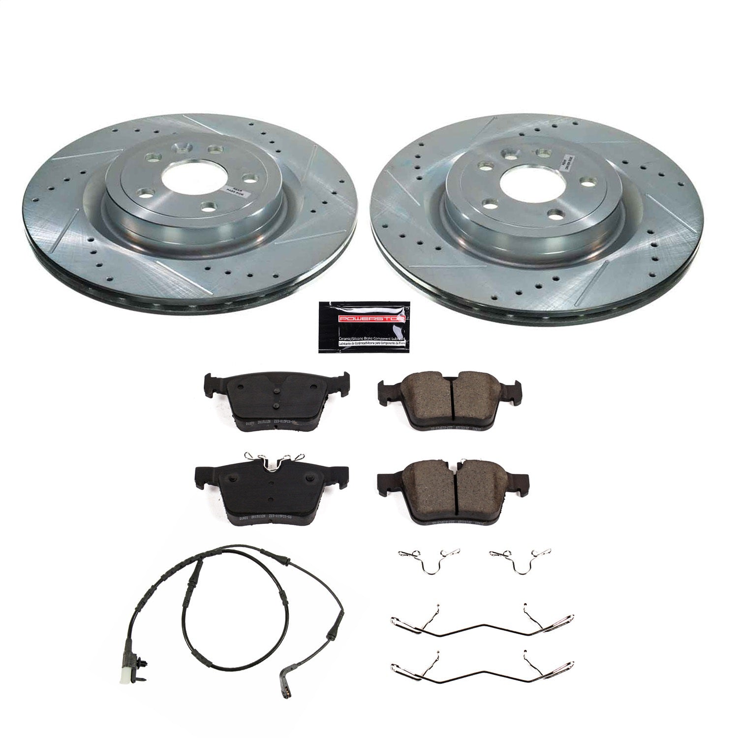PowerStop Rear Z23 Evolution Brake Kit | Land Rover Range Rover Velar (18-20) (K8208)