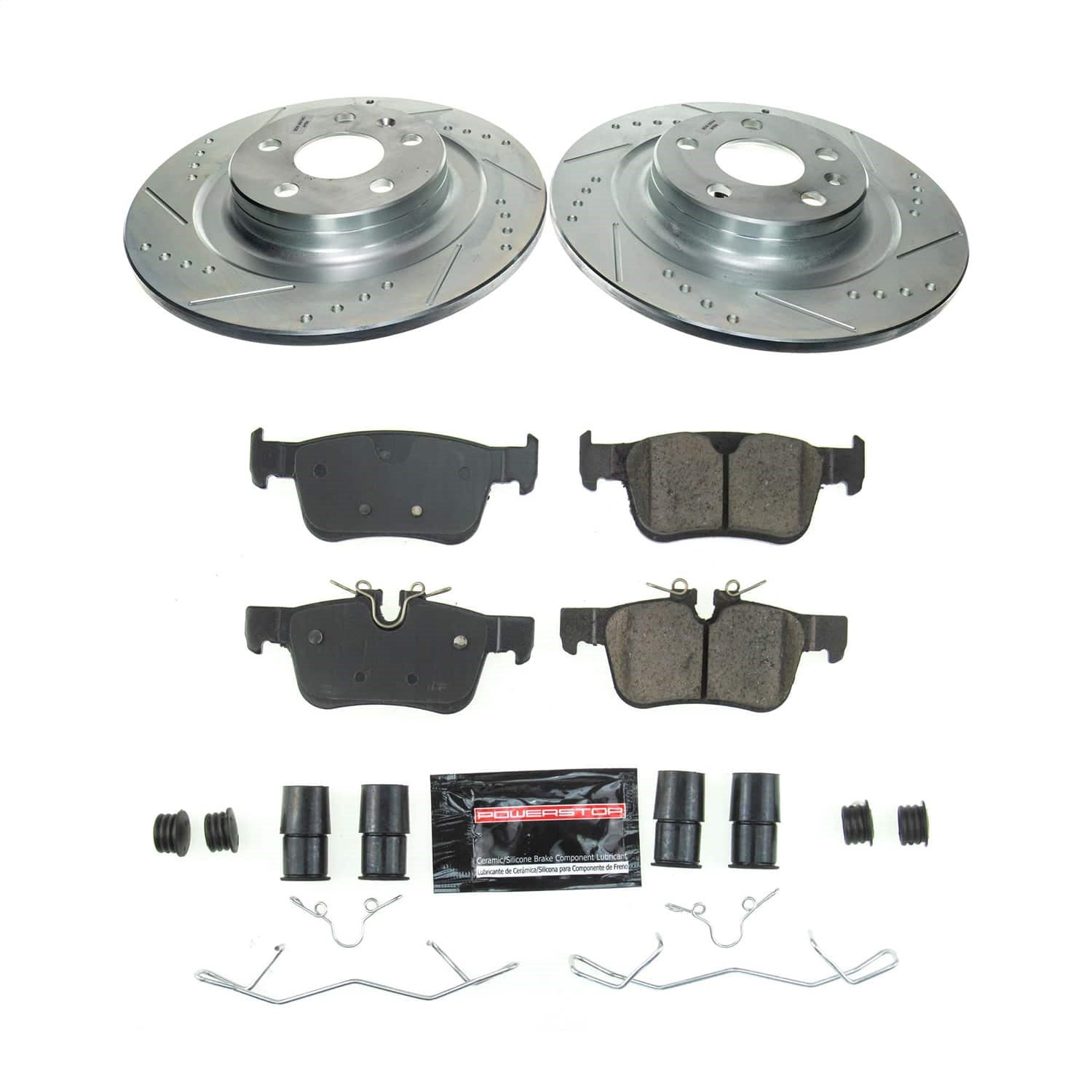 PowerStop Rear Z23 Evolution Brake Kit | Volvo XC60 (18-21) (K8224)