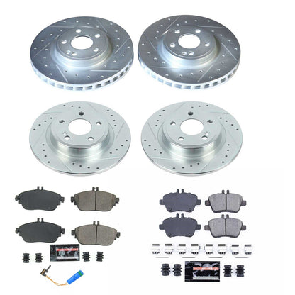 PowerStop Front & Rear Z23 Evolution Sport Brake Kit | Infiniti QX30 (17-19) (K8262)
