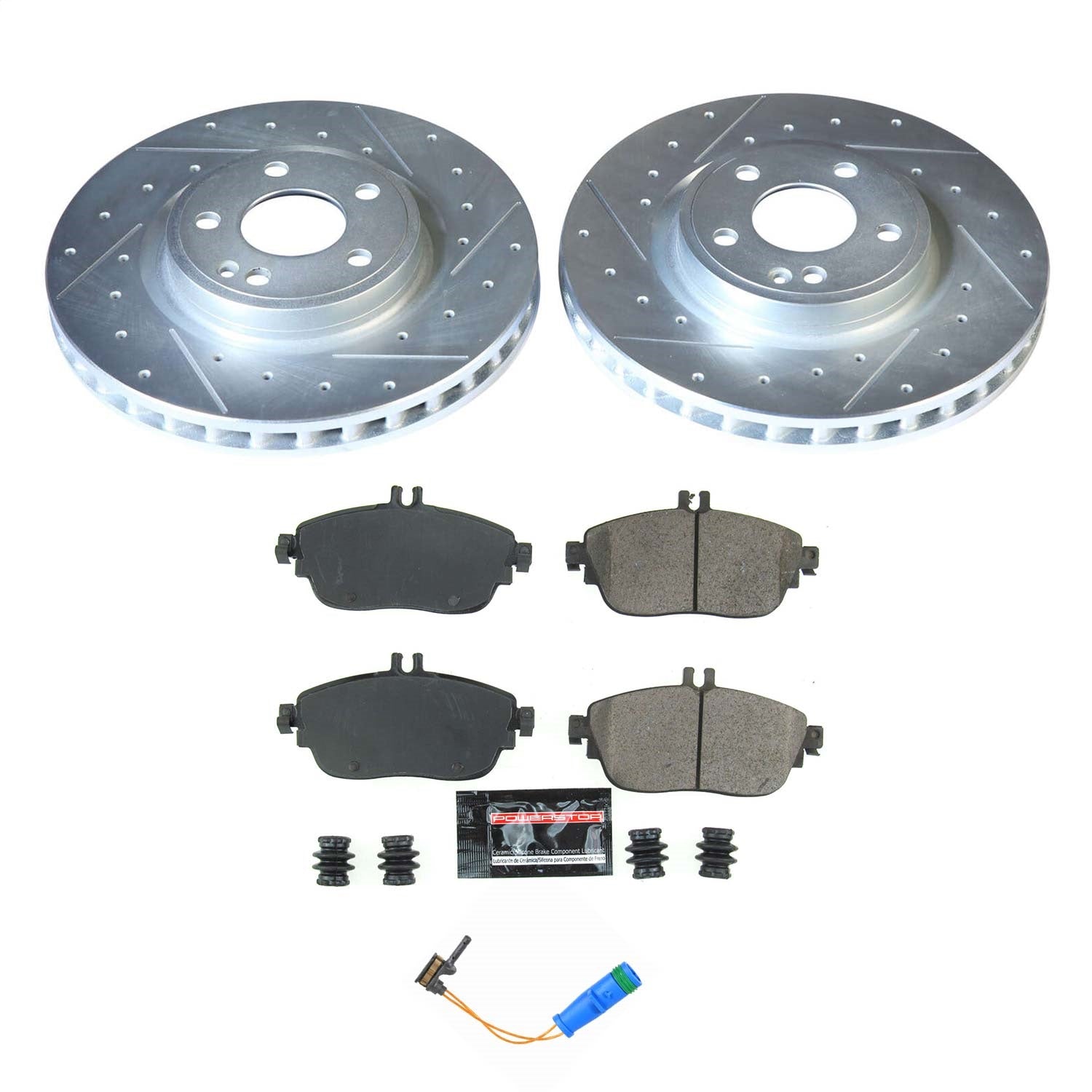 PowerStop Z23 Evolution Sport Front Brake Kit | Infiniti QX30 (17-19) (K8266)