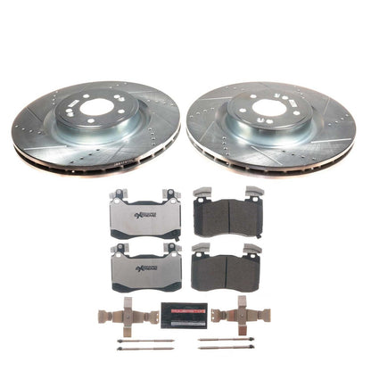 PowerStop Front Z26 Street Warrior Brake Kit | Kia Stinger (18-20) (K8270-26)