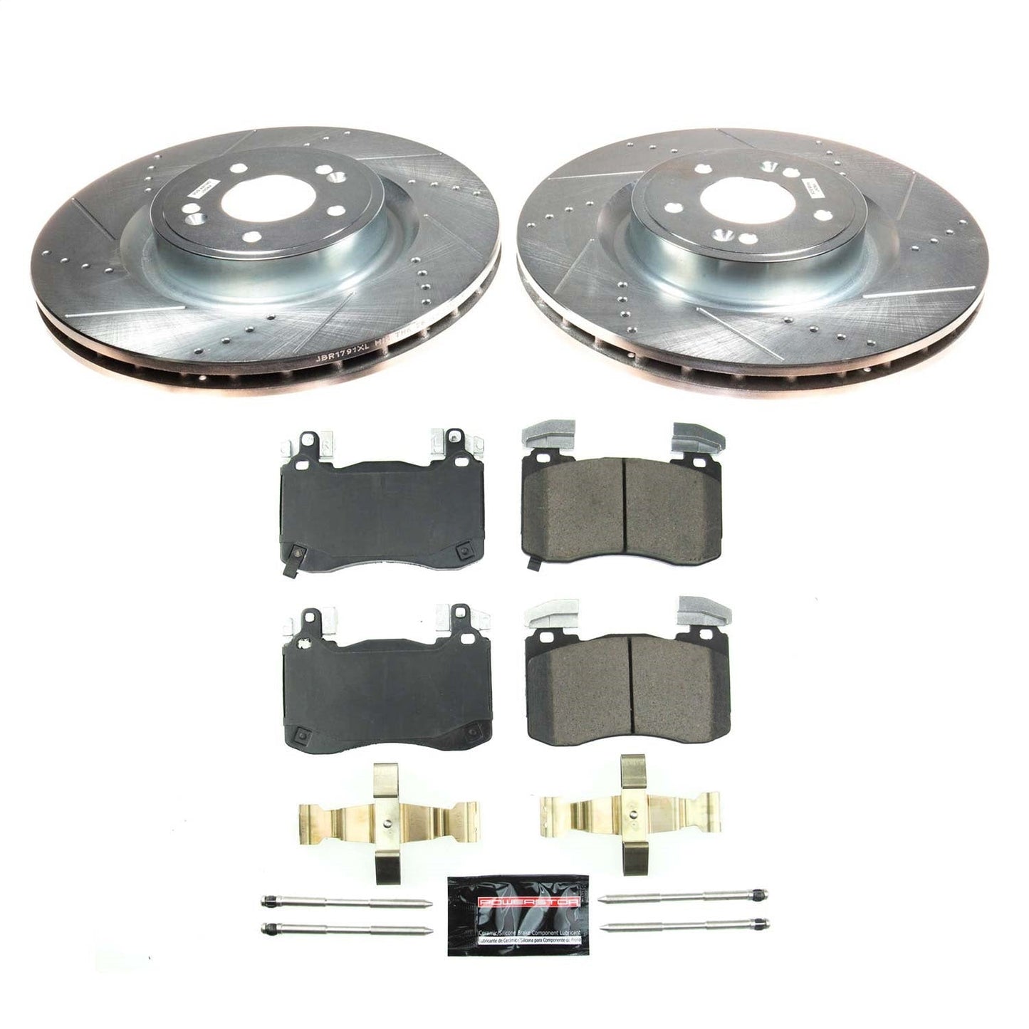 PowerStop Front Z23 Evolution Brake Kit | Kia Stinger (18-20) (K8270)