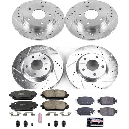 PowerStop Front & Rear Z23 Evolution Sport Brake Kit | Mazda 3 (17-18) (K8282)