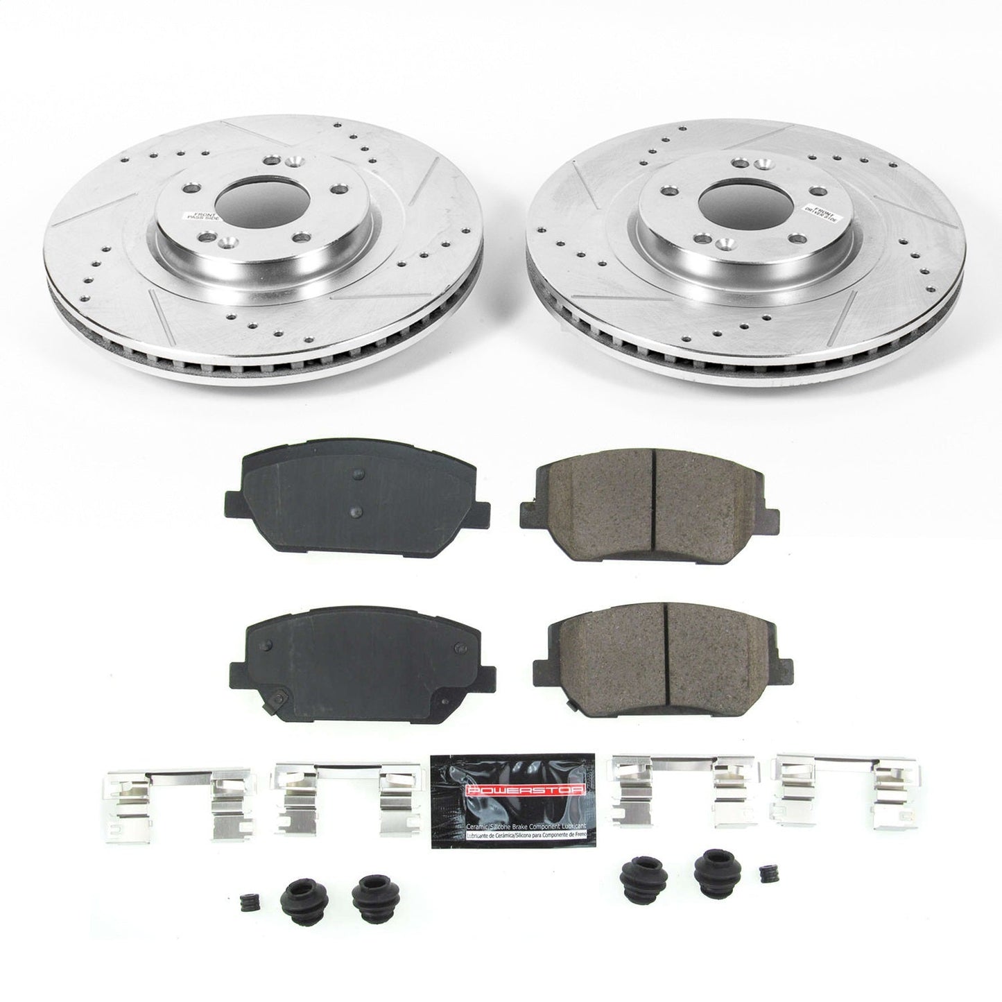 PowerStop Evolution Sport Front Brake Kit | Hyundai Santa Fe (19) (K8309)