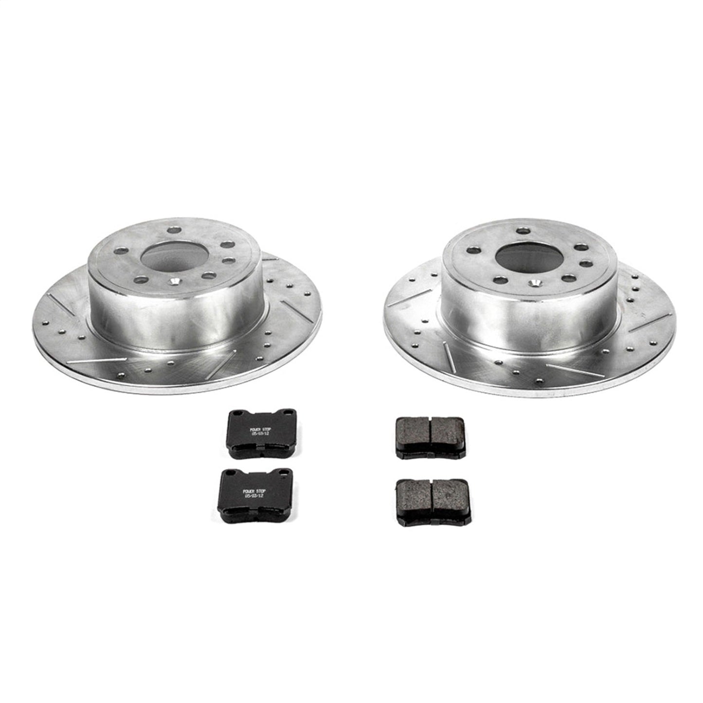 PowerStop Rear Z23 Evolution Sport Brake Kit | Saab 9-3 (99-03) (K831)
