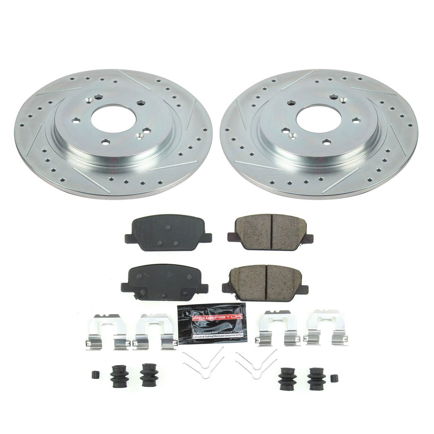 PowerStop Rear Z23 Evolution Sport Brake Kit | Hyundai Santa Fe (19) (K8310)