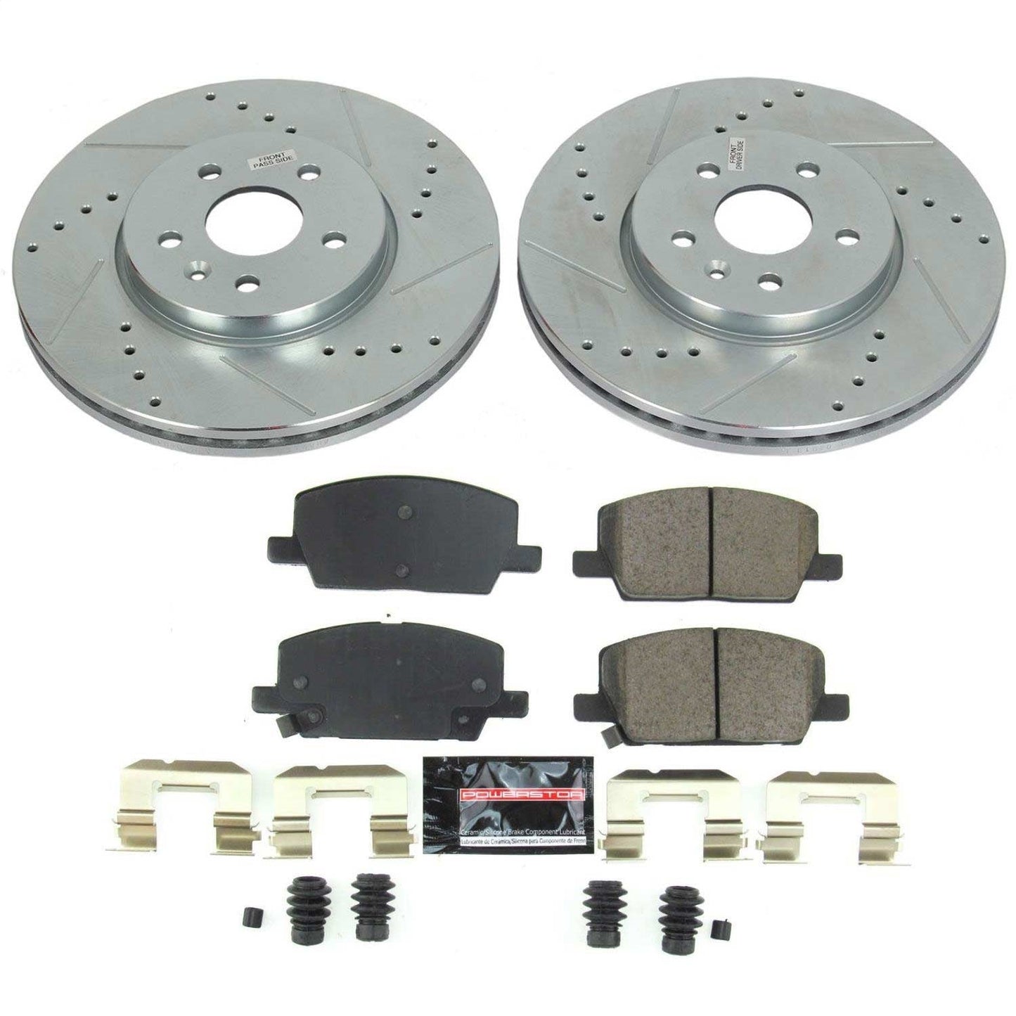 PowerStop Z23 Evolution Sport Front Brake Kit | Buick Encore (18-20) (K8316)