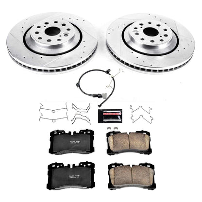 PowerStop Front Z23 Evolution Sport Brake Kit | Lexus LS500 (18-19) (K8320)