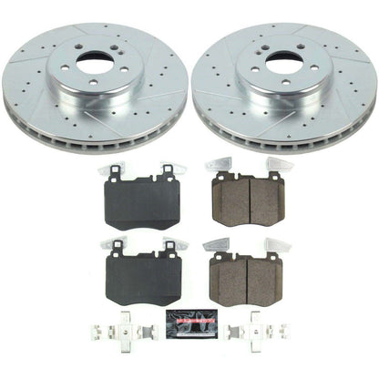PowerStop Z23 Evolution Sport Front Brake Kit | Mercedes-Benz GLC300 (19) (K8322)