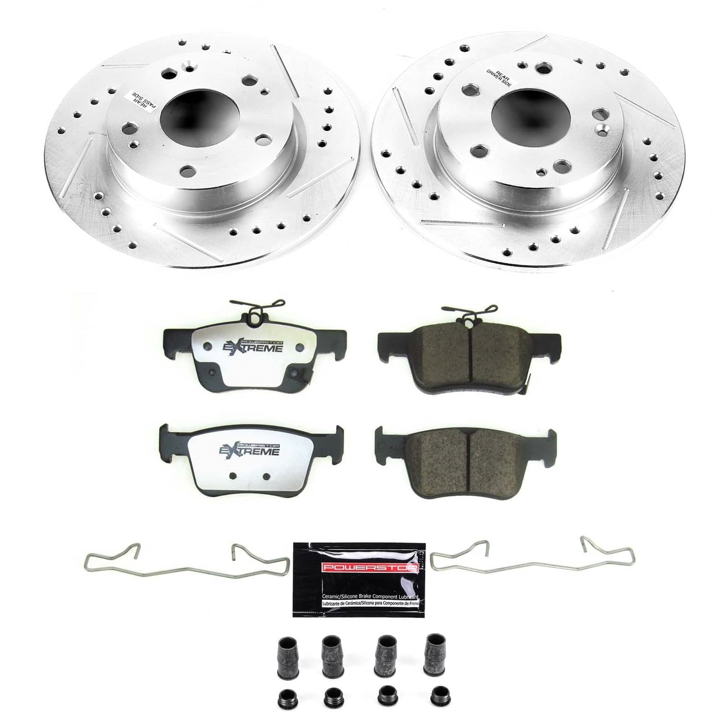 PowerStop Rear Z26 Street Brake Kit | Honda Civic (20-22) (K8330-26)