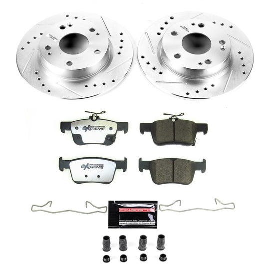 PowerStop Rear Z26 Street Brake Kit | Honda Civic (20-22) (K8330-26)
