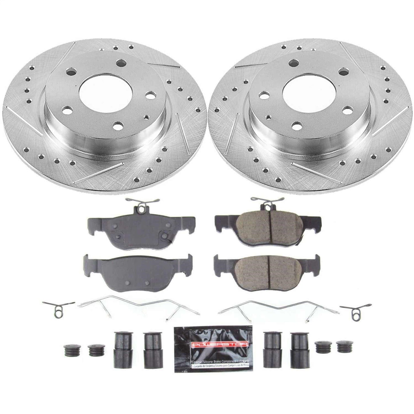 PowerStop Rear Z23 Evolution Sport Brake Kit | Mazda 3 (19) (K8334)