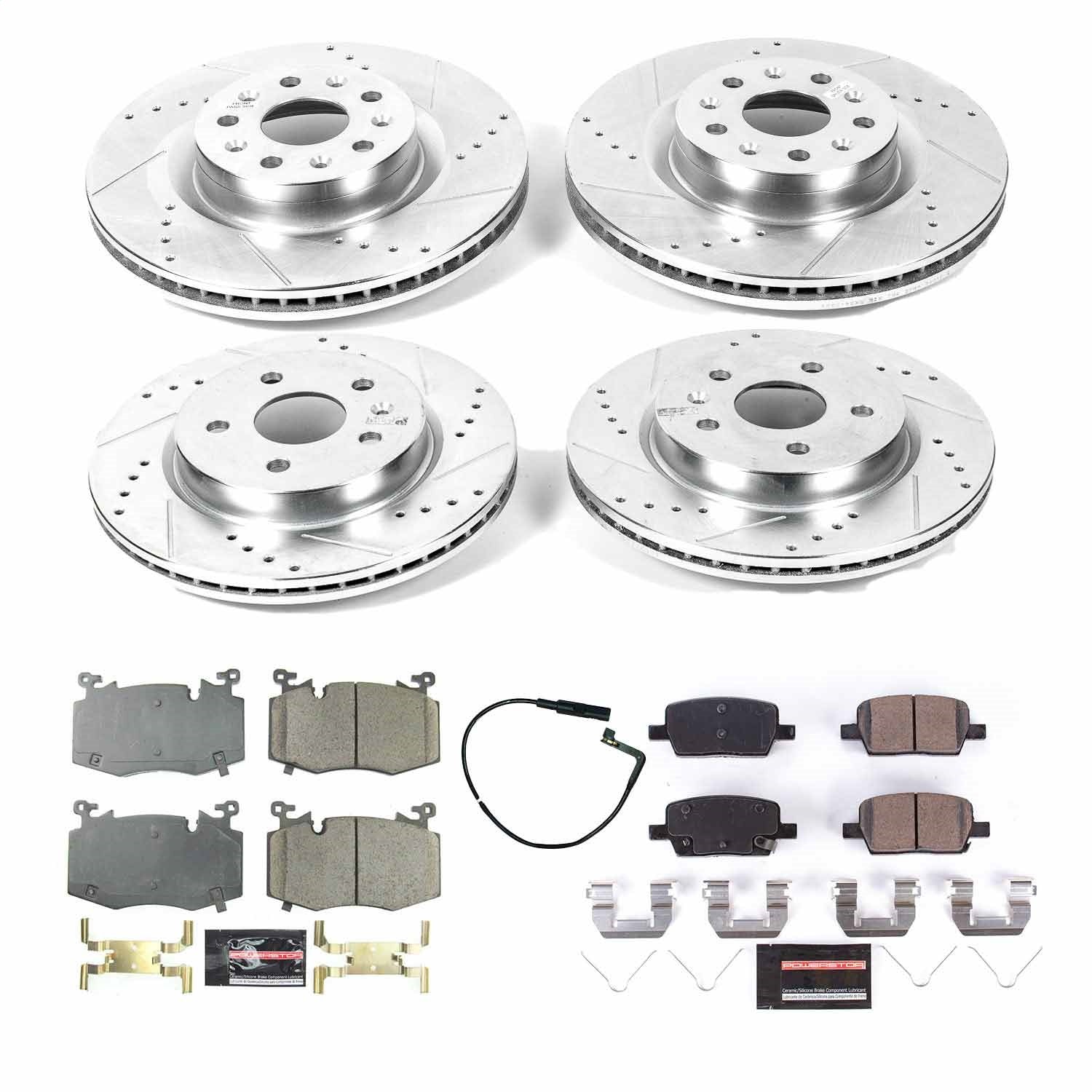PowerStop Front & Rear Z23 Evolution Sport Brake Kit | Cadillac CT6 (19) (K8341)