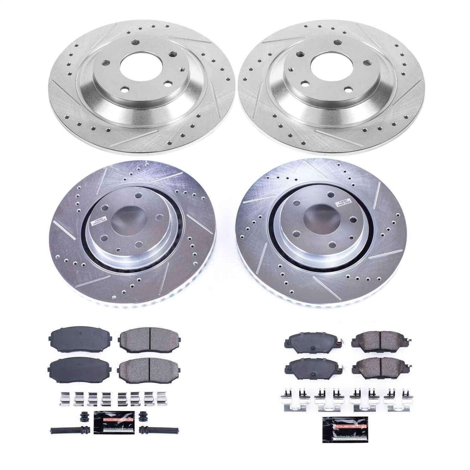 PowerStop Front & Rear Z23 Evolution Sport Brake Kit | Mazda CX-5 (19) (K8351)