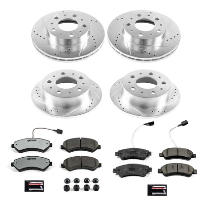 PowerStop Front & Rear Z36 Truck & Tow Brake Kit | Ram ProMaster 2500 (19) (K8361-36)