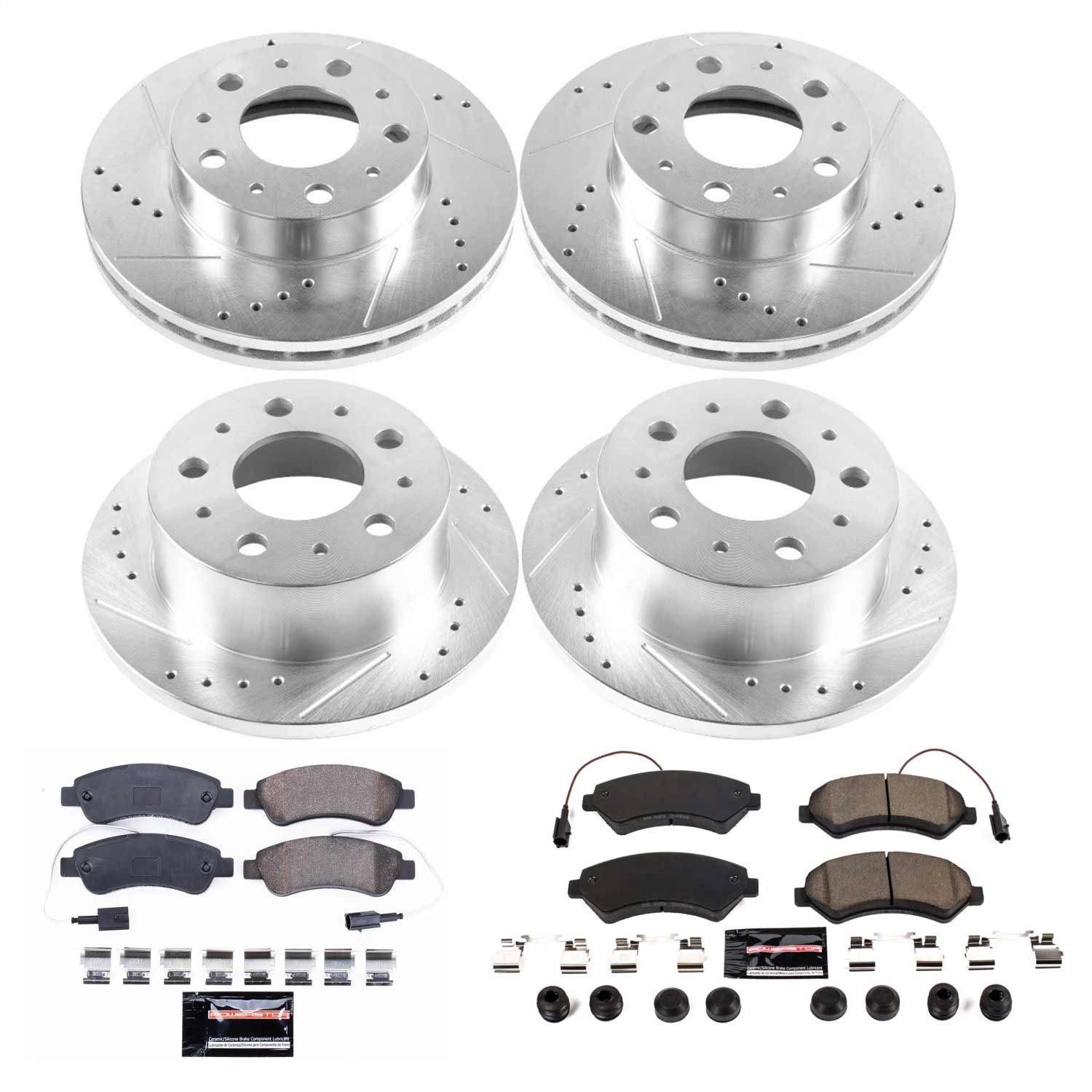 PowerStop Front & Rear Z23 Evolution Sport Brake Kit | Ram ProMaster 2500 (19) (K8361)