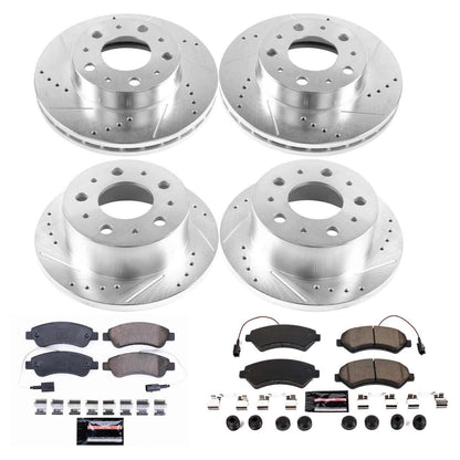 PowerStop Front & Rear Z23 Evolution Sport Brake Kit | Ram ProMaster 2500 (19) (K8361)