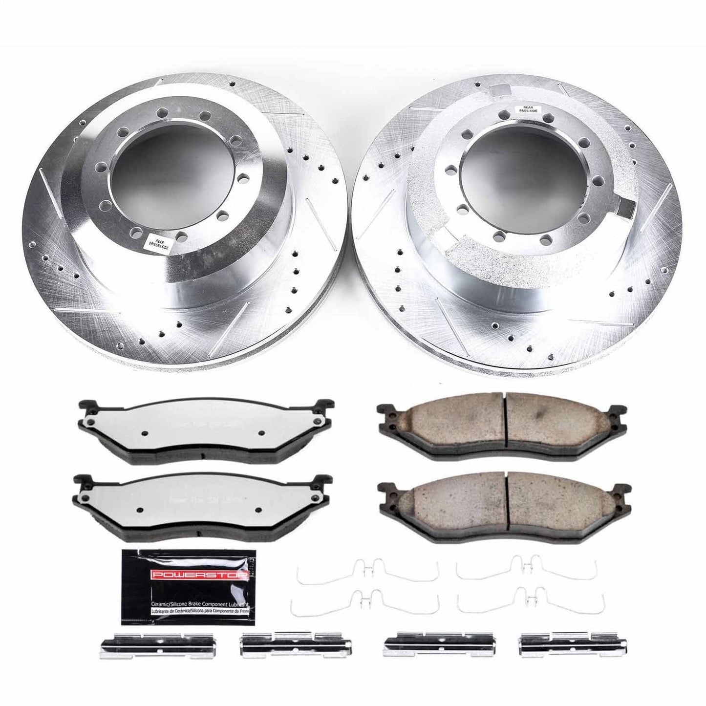 PowerStop Front and Rear Z36 Truck & Tow Brake Kit | Ford LCF (06-09) (K8395-36)