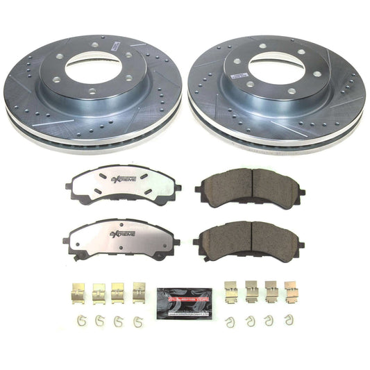 PowerStop Front Z36 Truck & Tow Brake Kit | Ford Ranger (19-22) (K8413-36)
