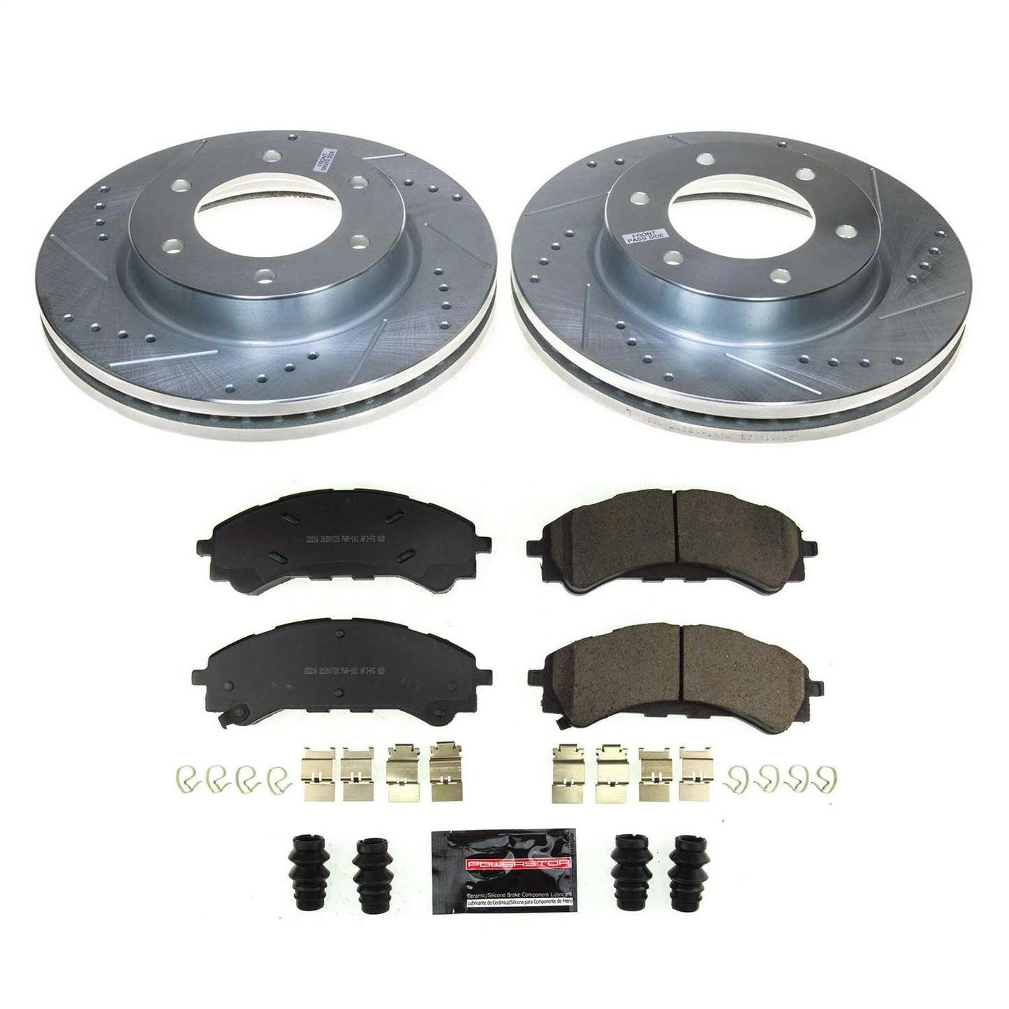 PowerStop Front Z23 Evolution Brake Kit | Ford Bronco (21) (K8413)