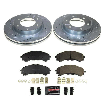 PowerStop Front Z23 Evolution Brake Kit | Ford Bronco (21) (K8413)