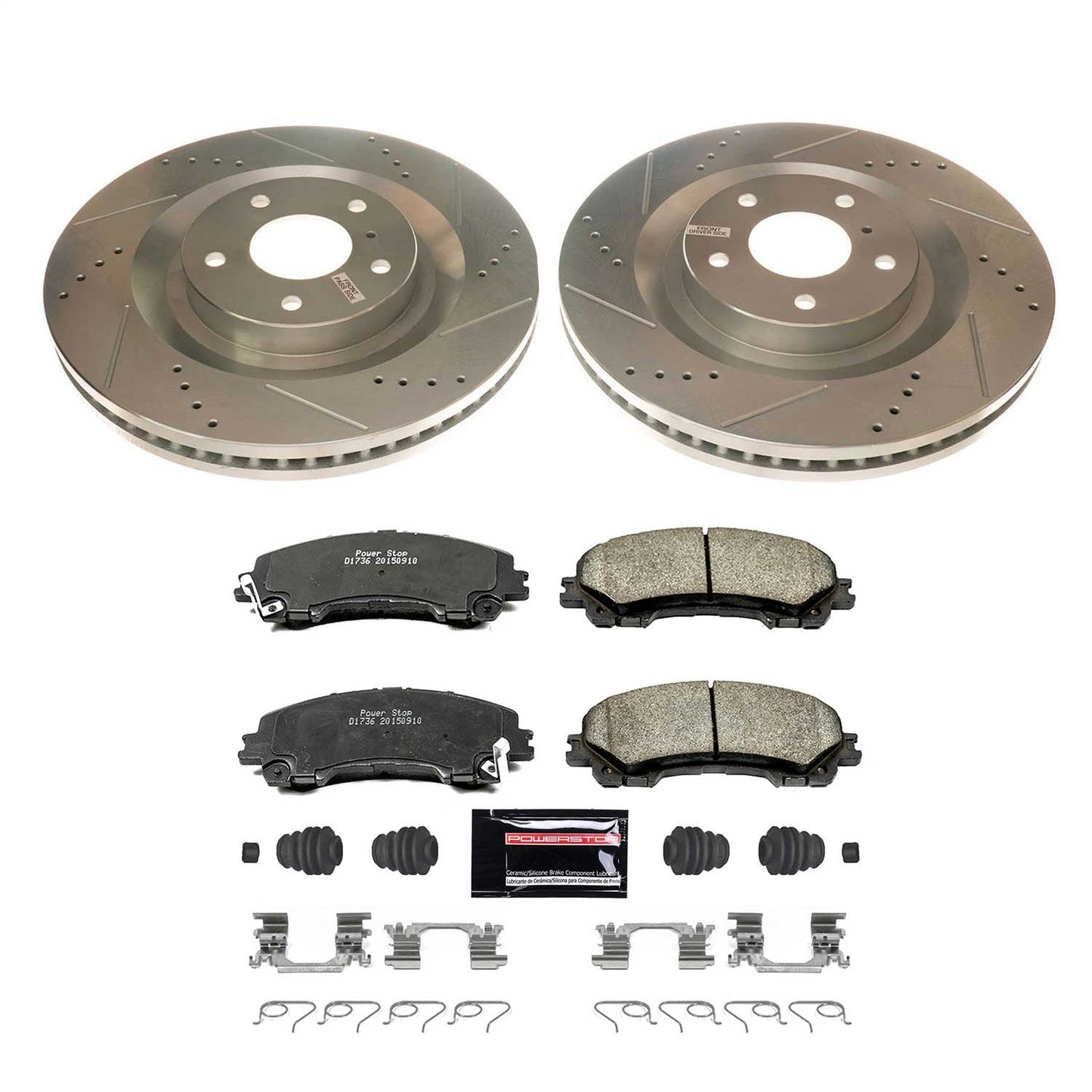 PowerStop Z23 Evolution Sport Front Brake Kit | Infiniti QX50 (2019) (K8415)