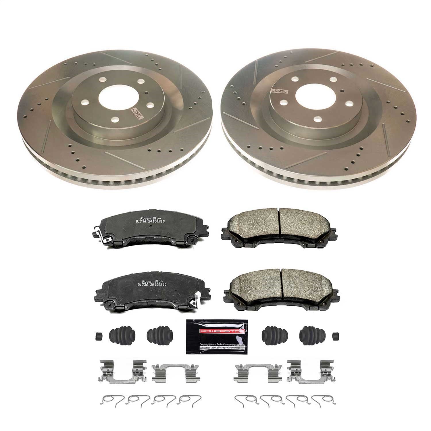 PowerStop Z23 Evolution Sport Front Brake Kit | Infiniti QX50 (2019) (K8415)