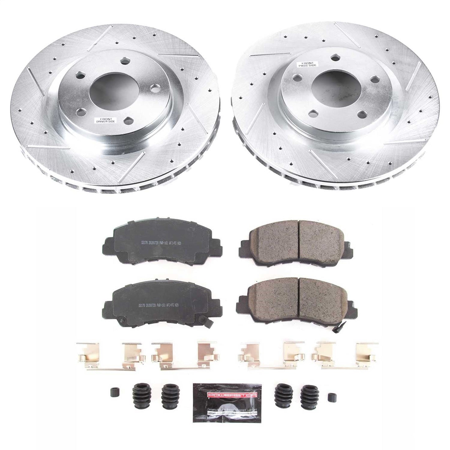 PowerStop Front Z23 Evolution Sport Brake Kit | Mitsubishi Eclipse Cross (18) (K8424)