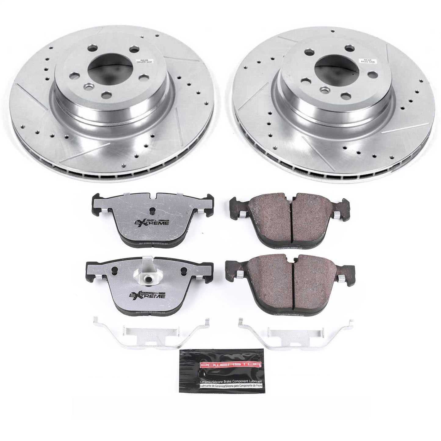 PowerStop Rear Z26 Street Warrior Brake Kit | BMW X6 (19) (K8426-26)