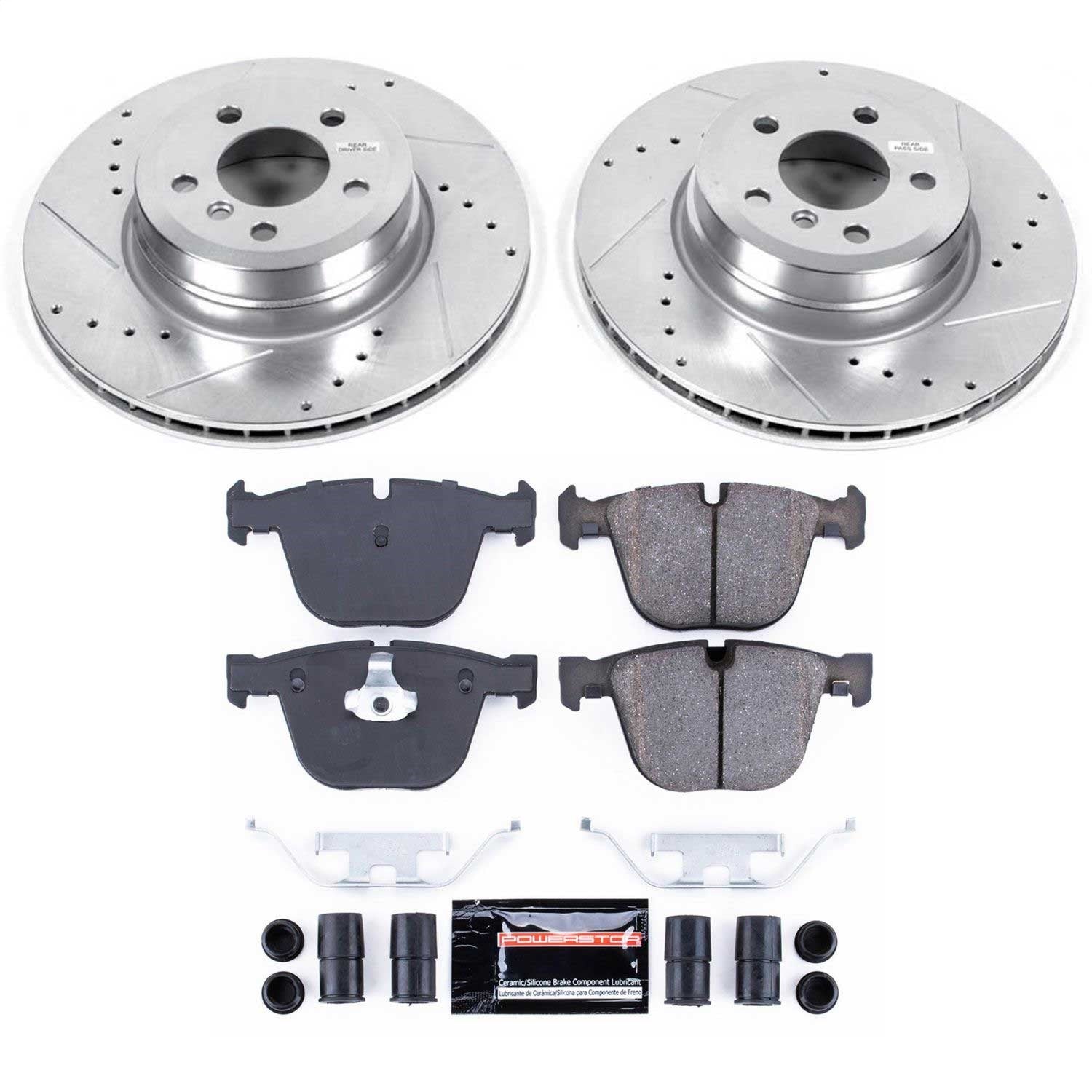 PowerStop Rear Z23 Evolution Sport Brake Kit | BMW X6 (2019) (K8426)