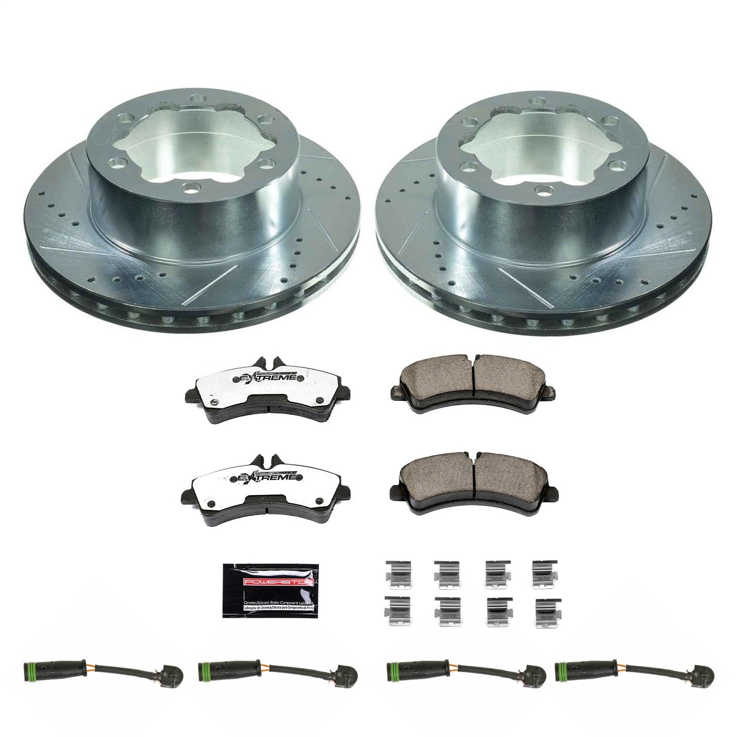 PowerStop Rear Z36 Truck & Tow Brake Kit | Freightliner Sprinter 3500 (2007–2009) (K8429-36)