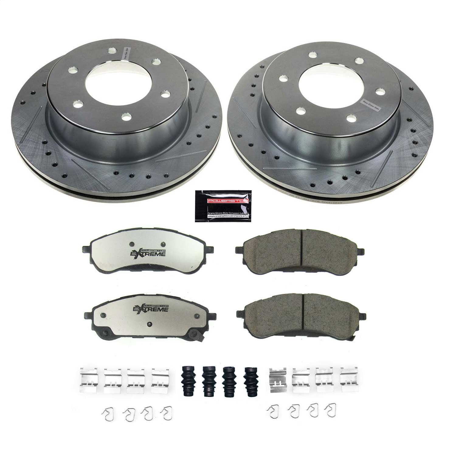 PowerStop Rear Z36 Truck & Tow Brake Kit | Ford Ranger (19-21) (K8430-36)