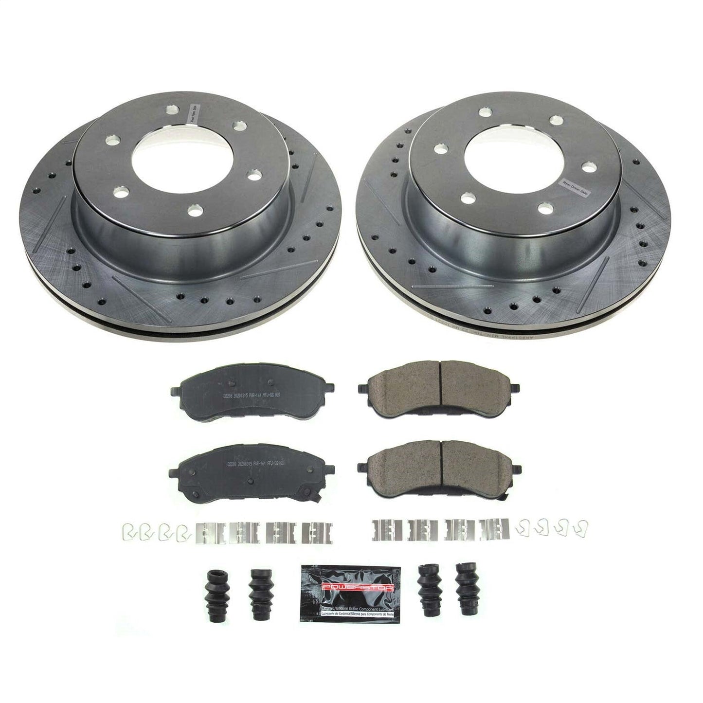 PowerStop Rear Z23 Evolution Brake Kit | Ford Ranger (19-21) (K8430)