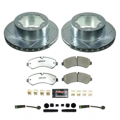 PowerStop Rear Z36 Truck & Tow Brake Kit | Mercedes-Benz Sprinter 4500 (2019–2020) (K8431-36)