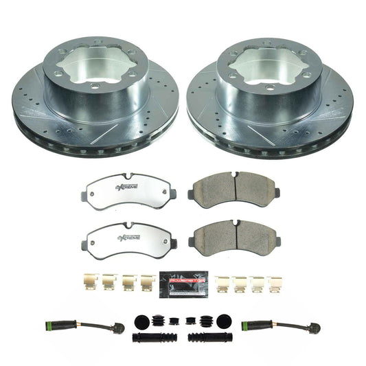 PowerStop Rear Z36 Truck & Tow Brake Kit | Mercedes-Benz Sprinter 4500 (2019–2020) (K8431-36)